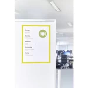 Magnetoplan 1130302 magnetofix Magnetic frame A4 Yellow 5 pc(s)