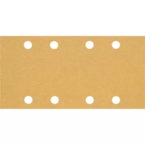 Bosch Expert C470 Punched Hook and Loop Sanding Sheets 93mm x 186mm 60g Pack of 10