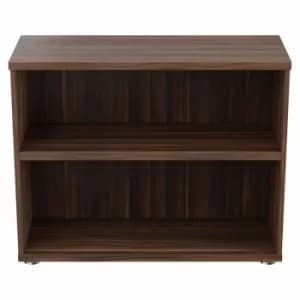 TC Office Regent Low Storage Unit 800mm, Dark Walnut