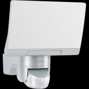 Steinel XLED 14.8W Home 2 Silver Integrated LED Floodlight With PIR Cool White - 33057