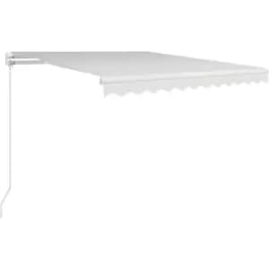 Vidaxl - Manual Retractable Awning 300x250cm Cream Cream