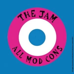 The Jam - All Mod Cons Single Cork Coaster