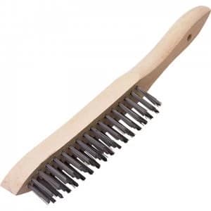 Draper Heavy Duty Wire Scratch Brush 3 Rows