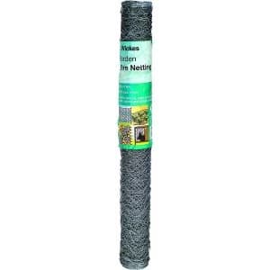 Wickes 50mm Galvanised Wire Netting - 600mm x 10m