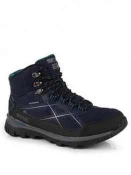 Regatta Kota Mid Ii Walking Boot - Navy, Size 3, Women