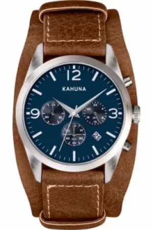 Mens Kahuna Chronograph Cuff Watch KCS-0013G