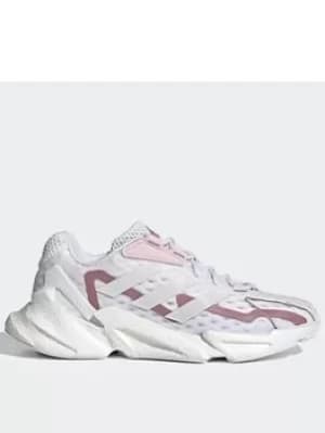 adidas X9000l4 Heat.rdy Shoes, White/Purple, Size 4, Women