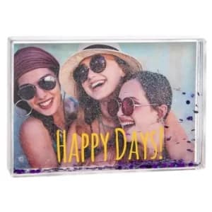 Glitzy Fun Frame Happy Days