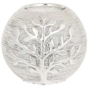 Tree of Life Tealight Ball Champagne