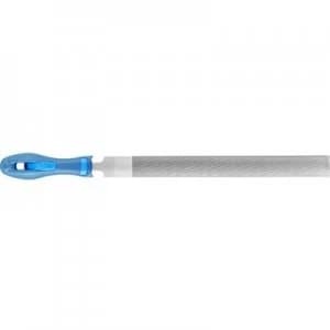 PFERD 11213258 Half-round workshop file 250 mm cut 3 incl. file handle 250 mm