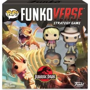POP Funkoverse Jurassic Park 100 Base Set Board Game