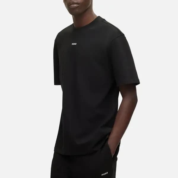 HUGO Dapolino Logo Cotton T-Shirt - S