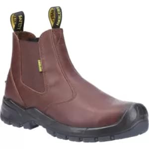 AS307C Dealers Safety Brown Size 9