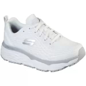 Skechers Womens/Ladies Max Cushioning Elite Sr Safety Shoes (3 UK) (White) - White