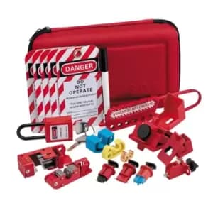 Draper Electricians Safety Lockout Kit in Carry Case