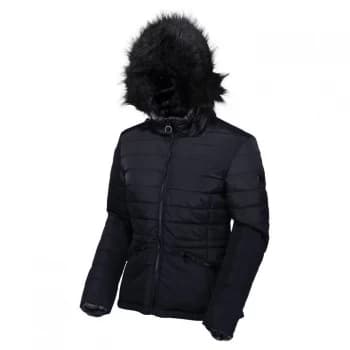 Regatta Blue 'Westlynn' Insulated Quilted Fur Trimmed Jacket - 8