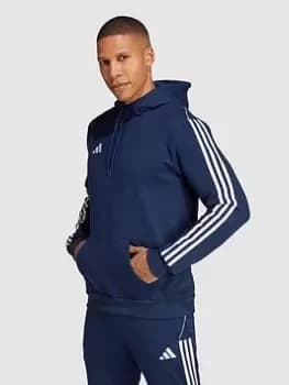adidas Tiro 23 Sweat Hoodie - Navy Size M Men