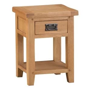 Robert Dyas Stockbridge Ready Assembled Oak Side Cabinet