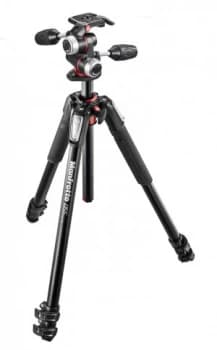 Manfrotto MK055XPRO3 3W Aluminum Tripod with 3 Way PanTilt Head