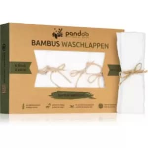 Pandoo Bamboo Washcloth washcloth 25 x 25cm 6 pc