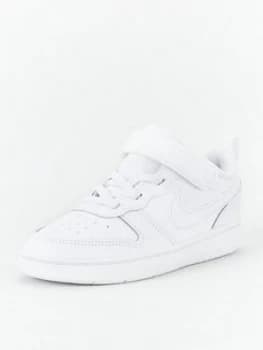 Nike Court Borough Low 2 Infant Trainers - White