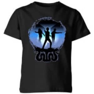 Harry Potter Silhouette Attack Kids T-Shirt - Black - 11-12 Years