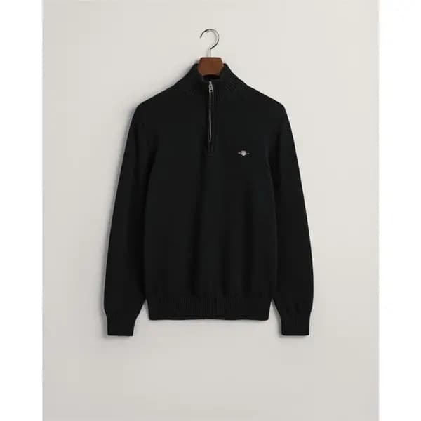 Gant Casual Cotton Half-Zip - Black 2XL