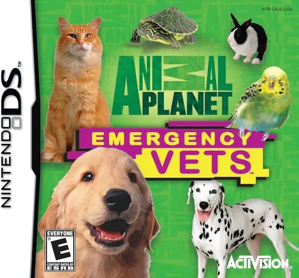 Animal Planet Emergency Vets Nintendo DS Game