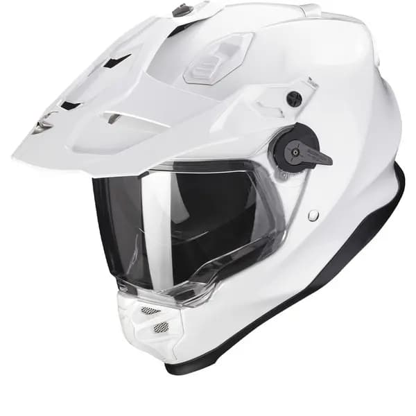 Scorpion ADF-9000 Air Solid Pearl White Adventure Helmet XS