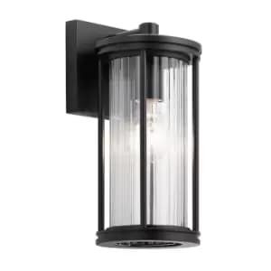 Kichler Barras Outdoor Wall Lantern Black, IP44