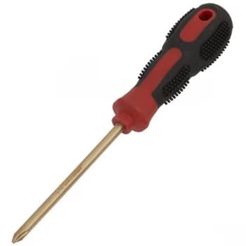 Sealey NS097 Screwdriver Phillips #2 x 100mm - Non-Sparking
