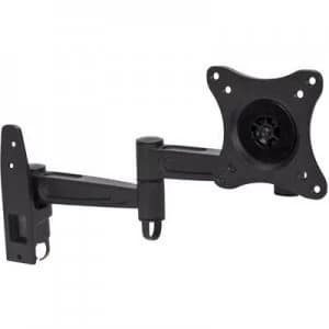 Manhattan 423670 1x Monitor wall mount 33,0cm (13) - 68,6cm (27) Tiltable, Swivelling