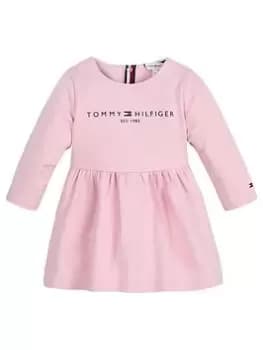 Tommy Hilfiger Baby Essential Long Sleeve Dress - Pink