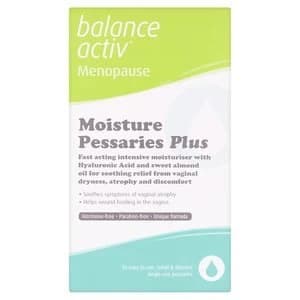 Balance Activ Menopause Moisture Pessaries Plus