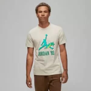 Jordan M J Brand Graphic T-Shirt, Pearl White, Male, T-Shirts, DV1431-219