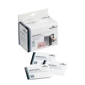 Original Durable SuperClean Wipes 1 x Pack of 50 Wipes