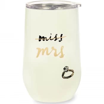 Kate Spade New York Bridal Stainless Steel Tumbler - Miss to Mrs