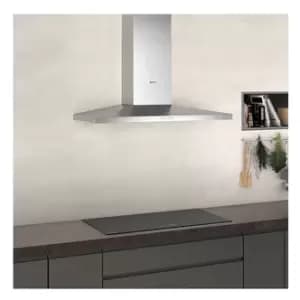 Neff D92QBC0N0B 90cm Slim Pyramid Design Hood in Stainless Steel