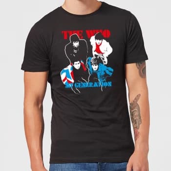 The Who My Generation Mens T-Shirt - Black - 3XL - Black