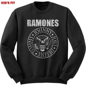 Ramones - Presidential Seal Kids 12 - 13 Years Sweatshirt - Black