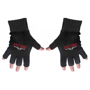 Guns N' Roses - Logo & Pistols Fingerless Gloves