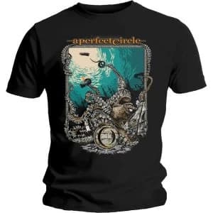 A Perfect Circle - The Depths Unisex Large T-Shirt - Black