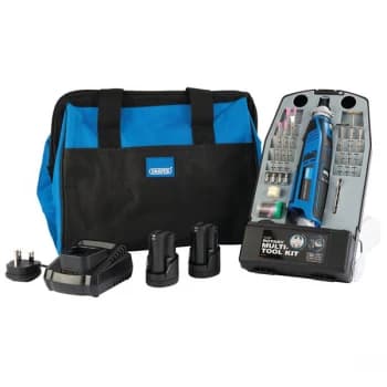 Draper 99719 Storm Force 10.8V Multi-Tool Kit (2x 1.5Ah, Charger ...