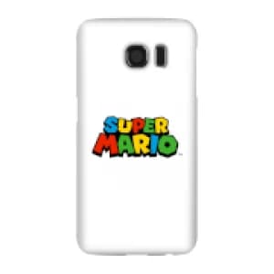 Nintendo Super Mario Colour Logo Phone Case - Samsung S6 - Snap Case - Gloss