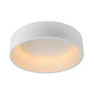 Talowe LED Modern Flush Ceiling Light - Ø45.5cm- LED Dim. - 1x30W 3000K - White