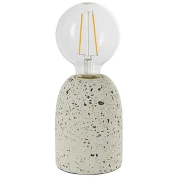 Endon Terrazzo - 1 Light Table Light White Terrazzo (Base only), E27