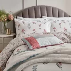 Helena Springfield Ashley Kingsize Duvet Cover Set, Raspberry & Teal