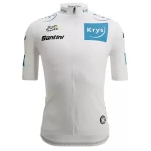 Santini 2022 Replica Tour de France Jersey - White