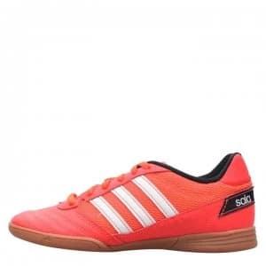adidas Super Sala Childrens Indoor Football Trainers - SolarRed/White