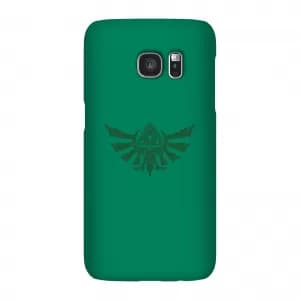 Nintendo The Legend Of Zelda Tribal Hyrule Crest Phone Case - Samsung S7 - Snap Case - Gloss